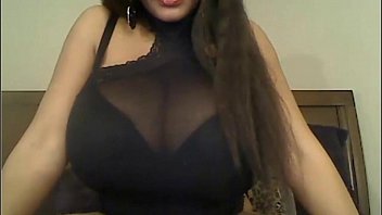 Friend'_s mom showing Big tits MILF on webcam