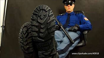 slurp boot from jail officer -.