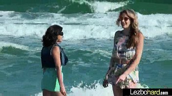 Horny Lesbo Teen Girls (Shae Summers &_ Brianna Oshea) Make Love On Cam video-24