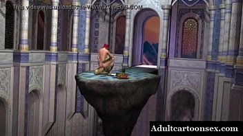 Sexy 3D Cartoon  Elf Gets Her Tits and Pussy Fucked